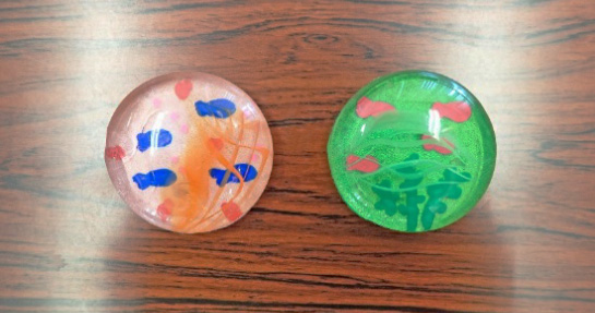 水辺のペーパーウェイト